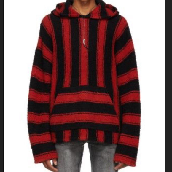 AMIRI Baja striped wool hoodie. Small. - Picture 1 of 1